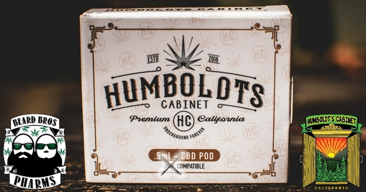 humboldts cabinet juul pod compatible beard bros pharms