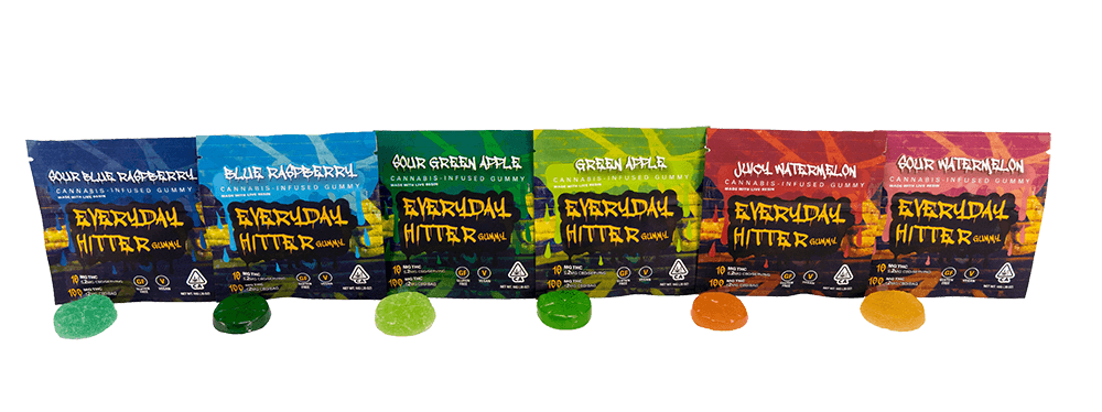 everyday hitter cannabis gummy review 1