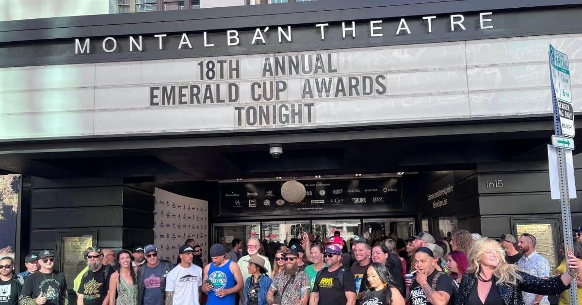 NorCal Farmers show up to the Emerald Cup Awards at the Montalban Theatre