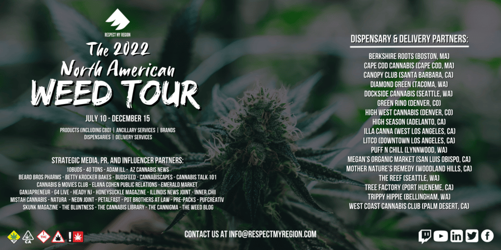 2022 North American Weed Tour
