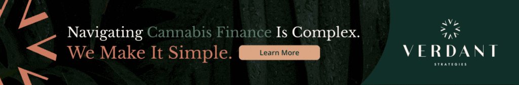 [Advertisement banner for Verdant Strategies]