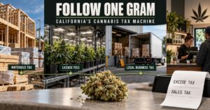 Come With Us as We Follow One Gram of Cannabis Through California’s Tax Machine