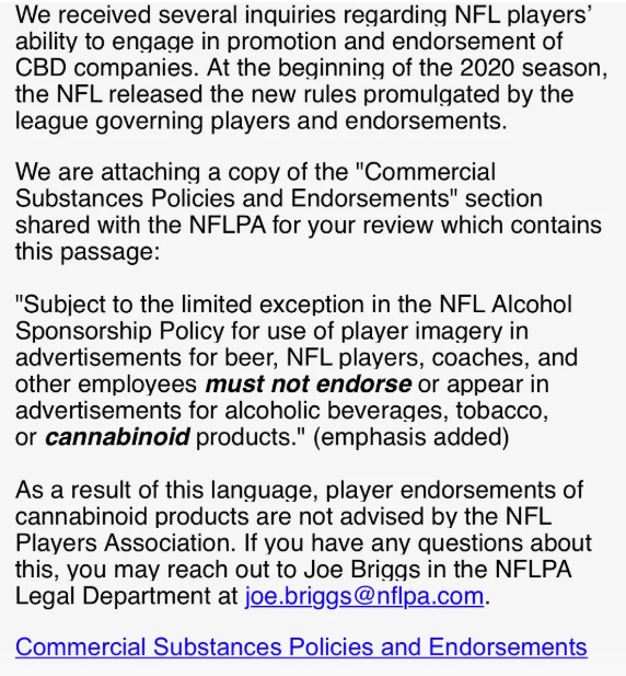 Two Leagues, Two Playbooks: Professional Athletes and Cannabis Business
